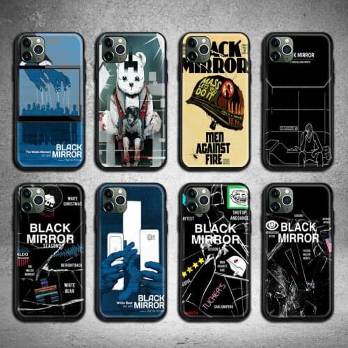 TV series black mirror Phone Case for iphone 12 pro max mini 11 pro XS MAX 8 7 6 6S Plus X 5S SE 2020 XR case