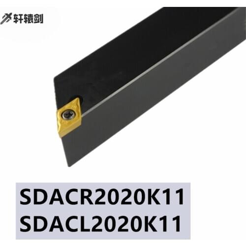 1PC SDACR 2020K11 SDACL2020K11 Carbide Shank Cutting CNC Lathe Tool Holder