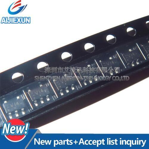 100Pcs 74LVC1G14GV printing V14 SOT23-5 Single Schmitt-trigger inverter in stock 100% New and original