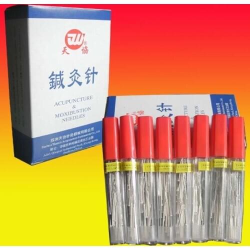 300 pcs acupuncture and moxibustion needle reusable acupuncture massage needle 0.35*13/25/40/50/60/75mm