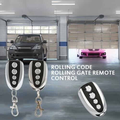 433MHZ Electric Cloning Gate Garage Door Copy Remote Control Fixed Learning Code Auto Copy Duplicator For Car Home Garag Door