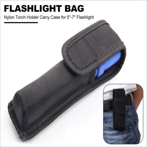 Flashlight Pouch LED Torch Holster Case Outdoor Camping Hiking Molle Led lenser Flashlight Pouch Bag For Hunting