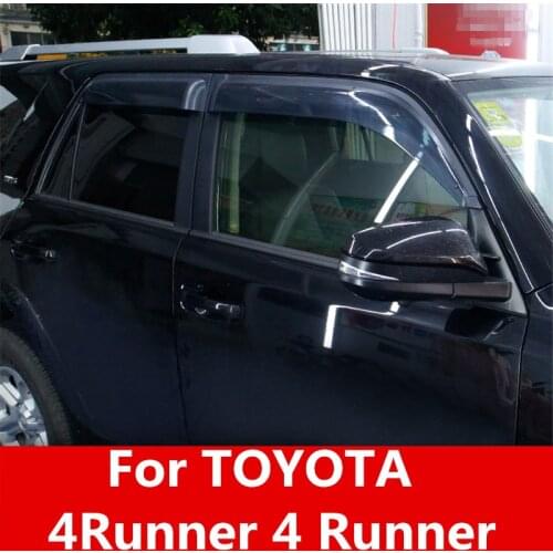 For TOYOTA 4Runner 4 Runner Car waterproof decorative strip sun visor special modified window rain eyebrow decoration parts