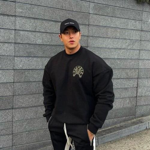 GYMPXINRAN Mens Fleece Hoodies