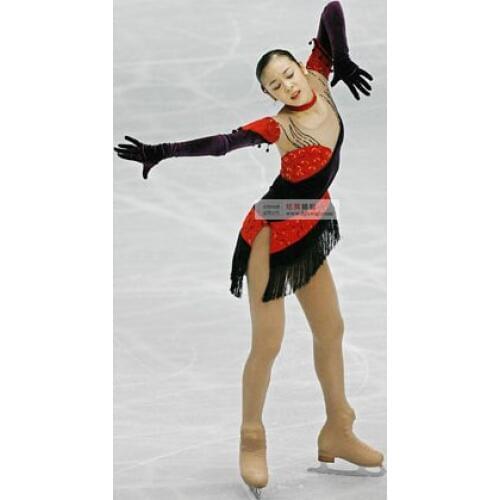 Custom Adult Ice Skating Dresses Graceful New Brand Figure Skating Dresses For Competition DR4147