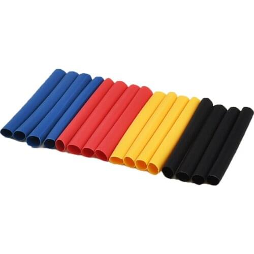 164Pcs Heat Shrink Tube Kit 8 Sizes PE Insulation Sleeving Heat Shrink Tubing Shrinkable Wire Cable Sleeve