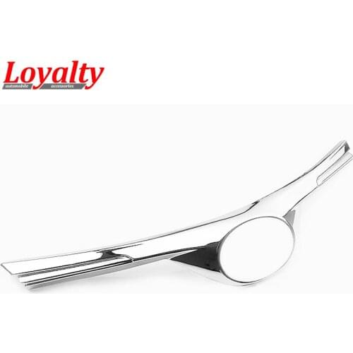 Loyalty for Toyota RAV4 2016 2017 Front Hood Grills Head Grille Cover Trim ABS Chrome Car Accessories