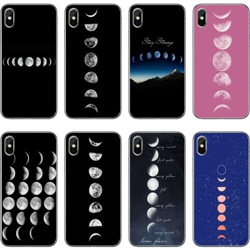 Moonlight Moon phases For LG G5 G6 G7 Q6 Q7 Q8 Q9 V30 X Power 2 3 Nokia 6 7 8 9 For OnePlus 3T 5T 6T cover case