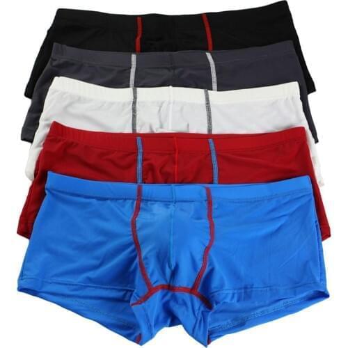 Men\s Fashion briefs Elastic Waist Boxer Bulge Pouch Underwear Sexy Briefs Underpants Mens panties трусы мужские боксеры