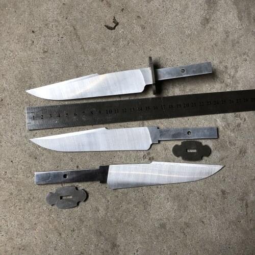 Hunting Knife Blank Blade DIY Fixed Blade Knives Outdoor Survival Camping Tool Damascus Steel Utility Kitchen Knives Pocket NEW