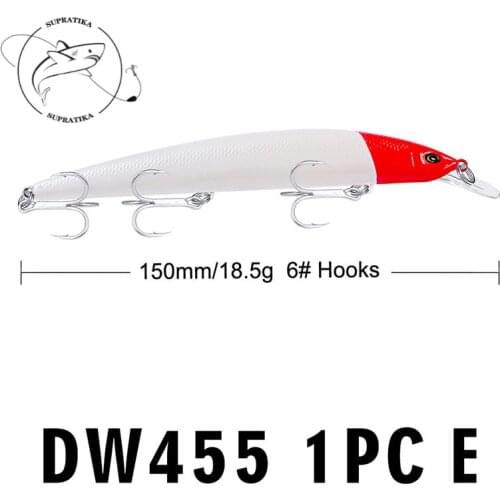 Fishing Lure Outdoor 15cm/18.5g Artificial ABS Plastic Hard Bait 6# 3D Simulation Eyes With Sharp Treble Hook Bionic Bait