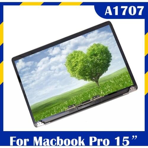 Brand New A1707 A1707 LCD Screen 2016-2017 for MacBook Pro Retina 15" A1708 A1706 Display Assembly Replacement Space Gray/Silver