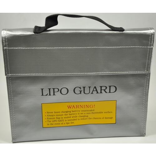 High quality LiPo Li-Po Battery Fireproof Safety Guard Safe Bag 235*65*180mm