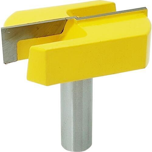 1pc Cleaning Bottom Router Bit 1/2" Shank 2-1/4" Diameter Mayitr Woodworking Router Bits Milling Cutter For MDF Solid Wood Clean