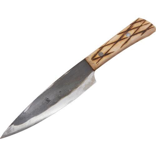 501 Clip Steel Forged Splitting Meat Eviscerate Bone Meat Knife Killing Pig Sheep Cattle Butcher Knives Slaughter House Tool