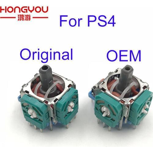 2Pcs 3D Analog Sensor Axis Module for PS4 3D Joystick Case Repair Parts for Dualshock4 Controller