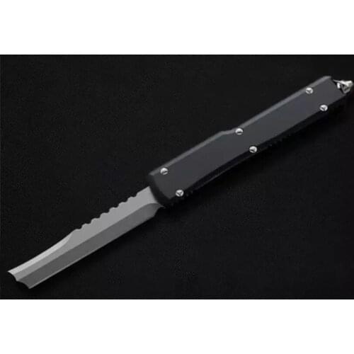 MIKER Razor D2 Blade Aluminum Handle Camping Travel Survival Outdoor EDC Hunting Tactical Tool Dinner Kitchen Utility Knife