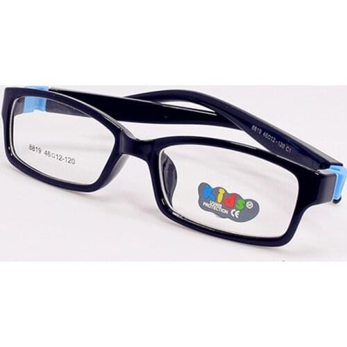 Childrens Glasses Boy Girl Eyeglasses Lightweight Eyewear Frame Children Prescription Glasses Frame Silicone Nose Care 819