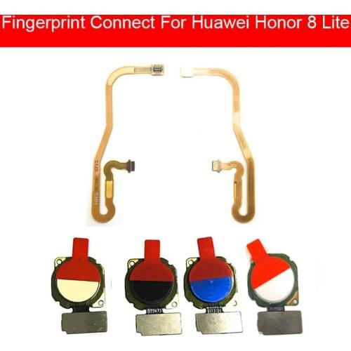 Home Button Flex Ribbon Cable Assembly For Huawei Honor 8 Lite Youth PRA-AL00 PRA-AL00X PRA-TL10 Home Flex Cable Replacement