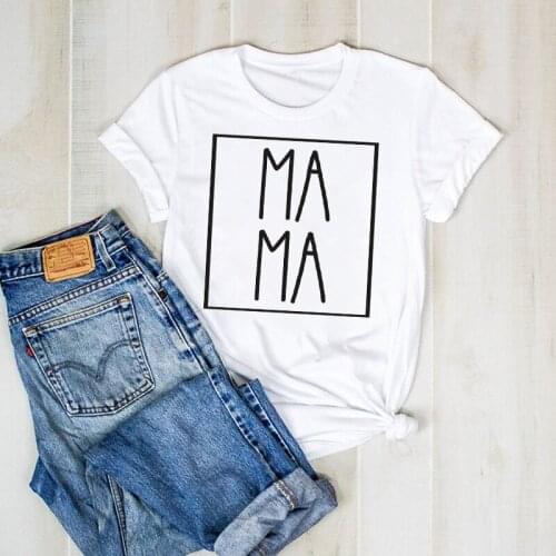 Women Print Lady Simple Mom Life Mama Bear Mother Graphic T Ladies Clothes Tee Female Top Tshirt Womens Shirt Clothing T-shirt