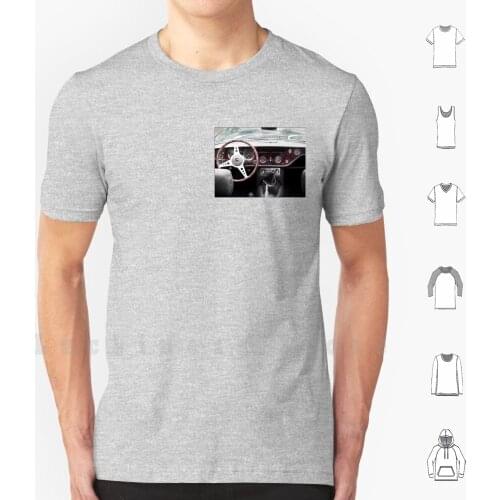 Spitfire T Shirt DIY Cotton Big Size 6xl Spitfire Steering Wheel Fitting Dashboard Car Classic Oldtimer Classical Automobile
