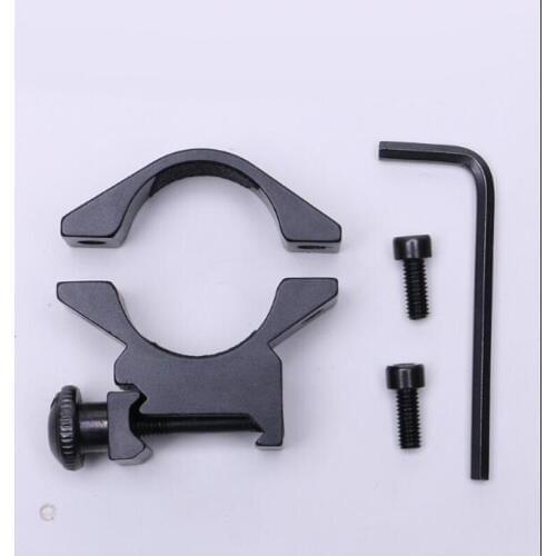 Laser Scope Side Mount Airsoft Hunting Rifle Scope Mount Base Paintball Tactical Flashlight Clip Holder Hunting Accessories