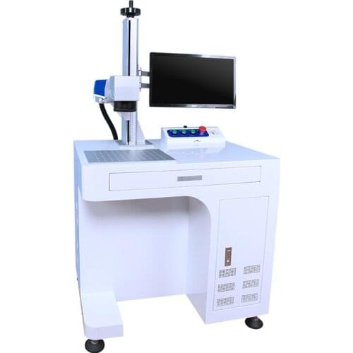 Metal factory supplier hot sale desktop metal fiber laser marking machine for sale