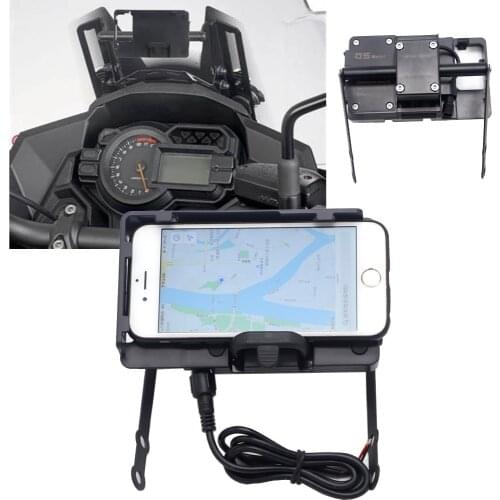Motorcycle mobile phone GPS navigation bracket Mounting bracket For Kawasaki Versys 1000 VERSYS1000 2017-2018