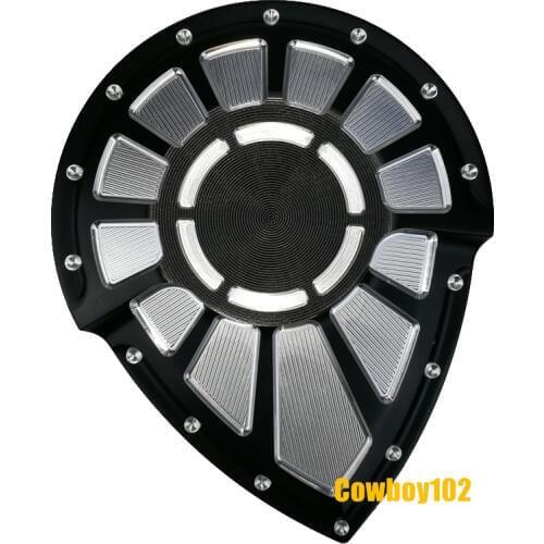Motorcycle Black Aluminum Bahn Contrast Right Ignition Cover Accent For Victory 2004 2005-2014 2015 2016 2017