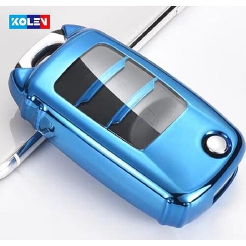 Soft TPU Car Remote Key Full Cover Case For Changan CS75 Eado CS35 Raeton CS15 V3 V5 V7 Car Smart Key Accessories Keychain Shell