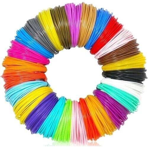 GOHIGH PCL Filament 5 Meters Pen Reills PCL FilamentNo Bubble Material Children Scribble Filament For 3D Pen Refill Plastic