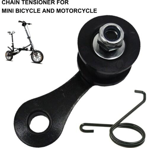 Chain Tensioner with Roller for 50/70/90/110/150/200/250cc ATV Go Kart Dirt Pit 420 428 Chains Guide Slider Adjuster Accessories