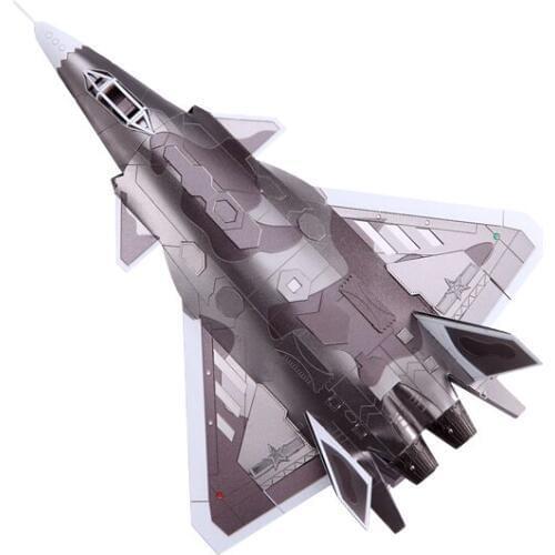 New Arrivals 3D DIY Metal Puzzle Model For J20 JET Stainless Steel Adult Kids Educational Collection Manual Toys Gift Hot Sale