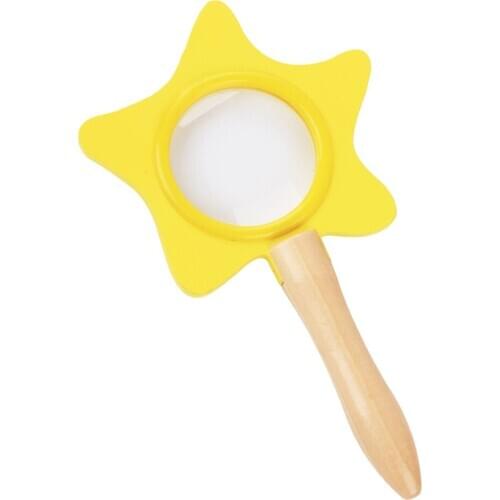 Magnifying Glass Science Nature Educational Toys for Kids Boy Girl w/ Handle