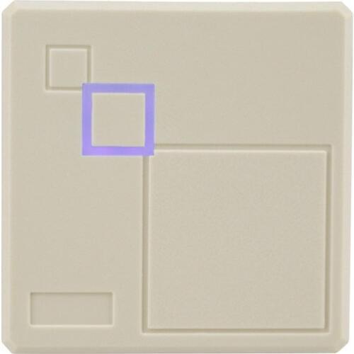 Access control door card reader ID IC 12V plastic white wiegand 26/34/ rs232/ rs485 rfid readers