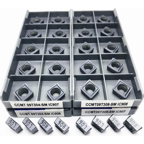 Carbide insert CCMT09T304 CCMT09T308 SM IC907 IC908 32.51 Internal turning tool CNC lathe parts tool Tokarnyy CCMT turning tool