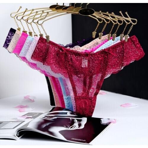 1Pcs Transparent Mesh G-String Women Solid Low-Rise Hot Sexy Panties Women Thongs Femme Breathable G-String Seamless Panties