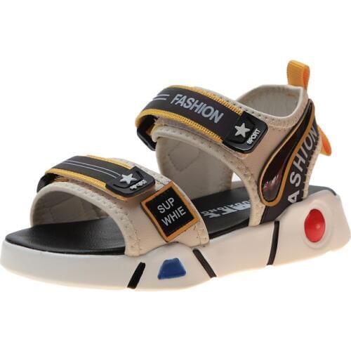 2020 Summer Boys Comfortable Sandals Sports Casual Shoes For Kids Toddler Baby Soft Sole Non-slip Open Toe Sandals 4-12 Years