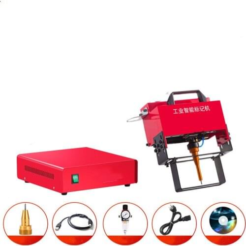 220V/110V Portable Pneumatic Marking Machine 100*20mm For VIN Code Automotive Frame Engine Motorcycle Vehicle Frame Number