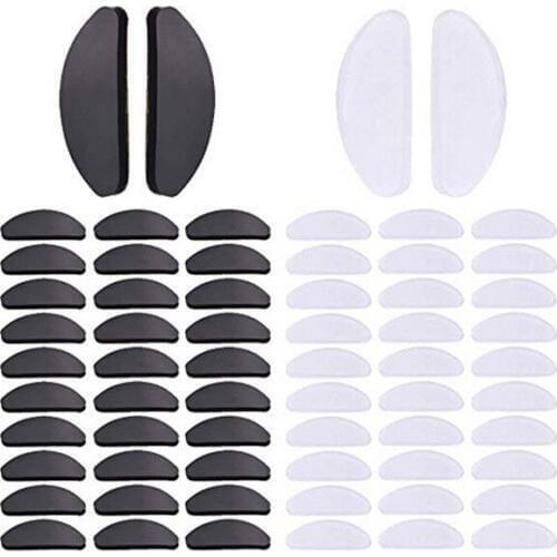 5 Pairs/lot New glasses Anti Slip Silicone Nose Pads for Eyeglasses Sunglass Glass Spectackles Wholesale