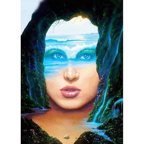 5D Diy Diamond Painting landscape Rural garden house Diamond Embroidery Full Square Cross Stitch Rhinestone Mosaic CanvasZP-1923