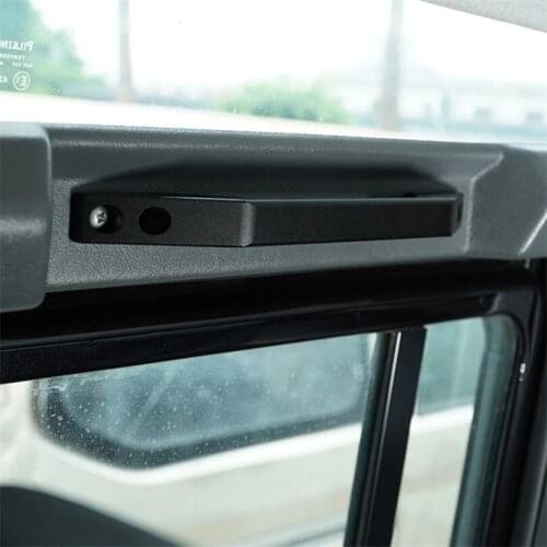 Car Roof Grab Handle Trim For Land Rover Defender 110 130 2004-2018 Aluminum Alloy Car Accessories