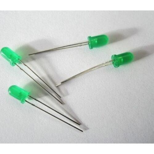 Free shipping 1000pcs/lot F3 3mm green led Emitting Diode 3mm green LED diode