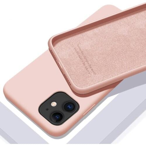 Candy Color Liquid Silicagel Phone Case For Samsung Galaxy S20 S21 FE Plus Ultra A72 A52 A32 A42 A71 A51 A31 A21S A41 4G 5G Case