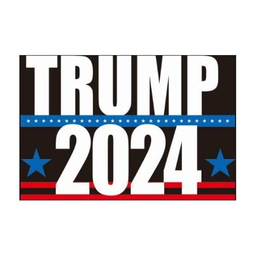 Trump 2024 FLAG 90x150cm WITH America Flag