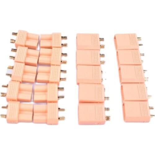 5/10 pairs XT30 2mm Gold Plated Battery Connector for Drones RC Cars