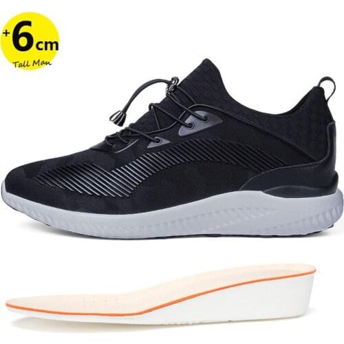 Sneakers Men Shoes Heightening Shoes Elevator Shoes Height Increase Shoes Man Daily Life Height Increasing 6-8CM