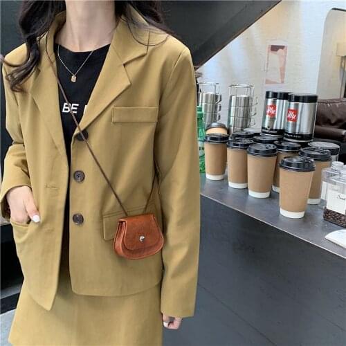 2020 popular autumn and winter new mini shoulder bag simple fashion retro messenger bag for women
