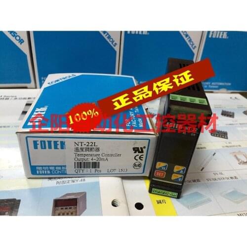 NT-22L FOTEK PID+Fuzzy Intelligent Self-adaptive Temperature Controller New & Original