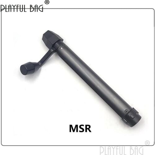 PB Playful bag Jieying shell ejection soft bullet gun MSR air cylinder Pull bolt Upgrade material AWM/M24 CS toy parts QF62S